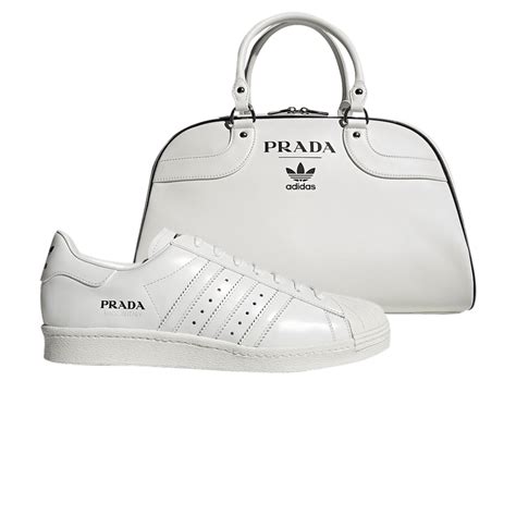 prada x superstar & bag bundle|adidas x Prada superstar.